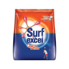 Surf Excel Qiuck Wash DETERGENT POWDER, 500g, 